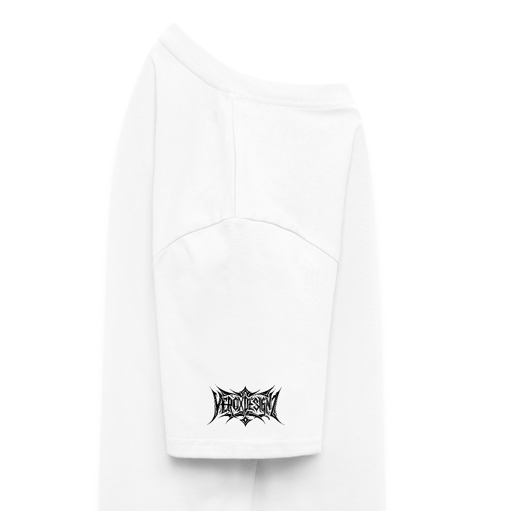 'NEED AIR SKULL' - white