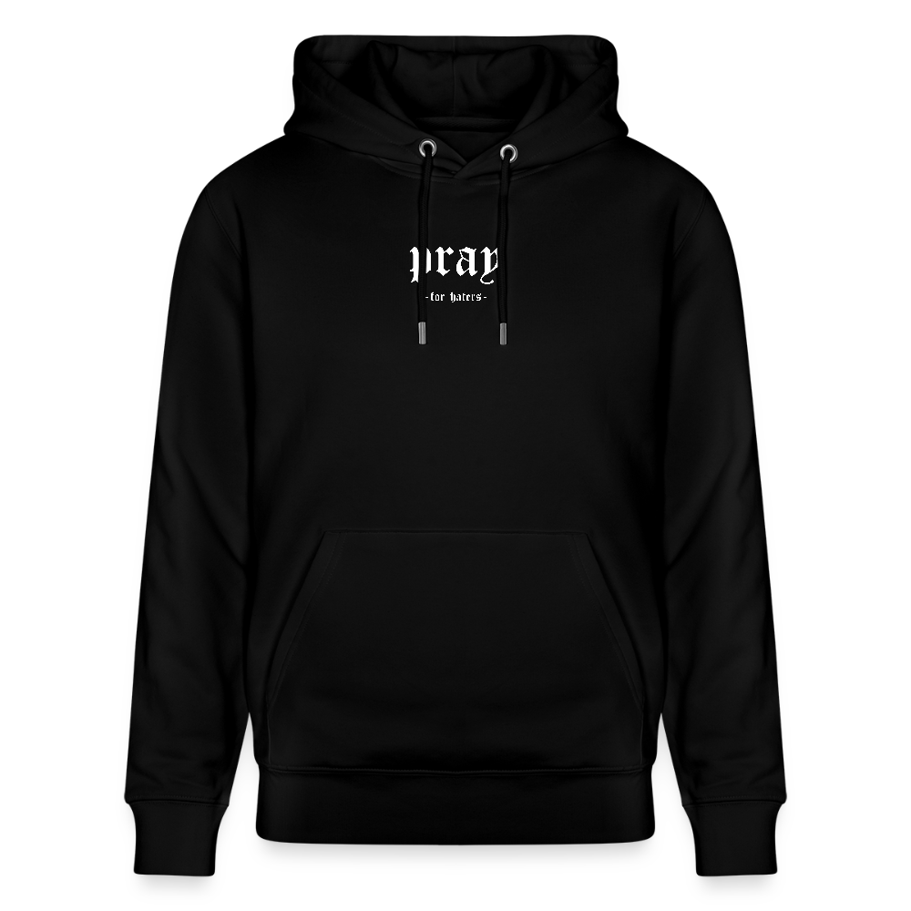 pray for haters hoodie - black