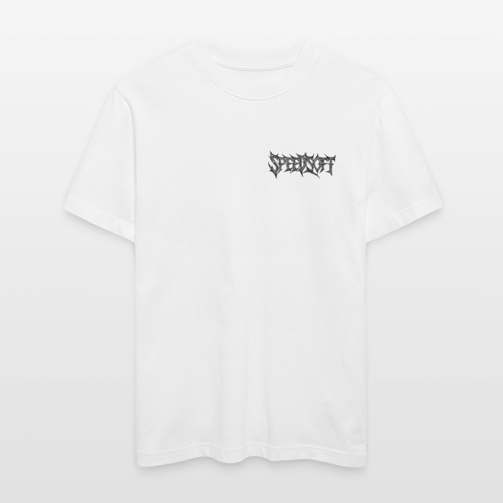 'NEED AIR SKULL' - white