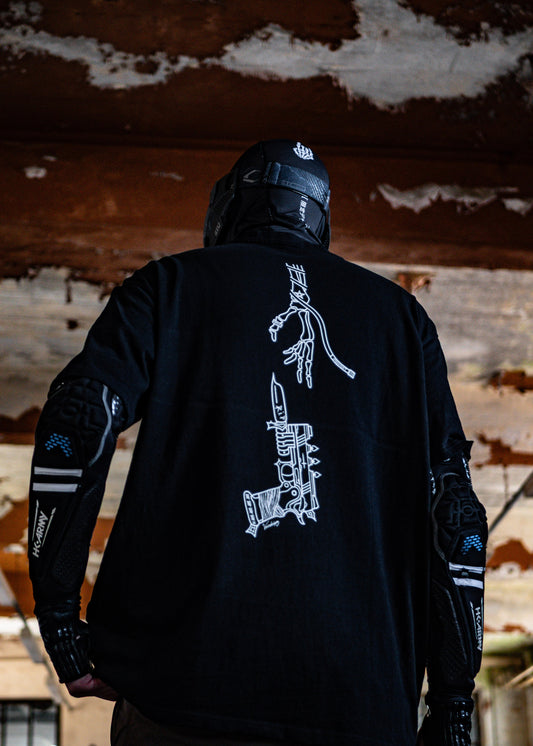 Hi-Capa x Skullhand Speedsoft/Airsoft T-Shirt black cotton