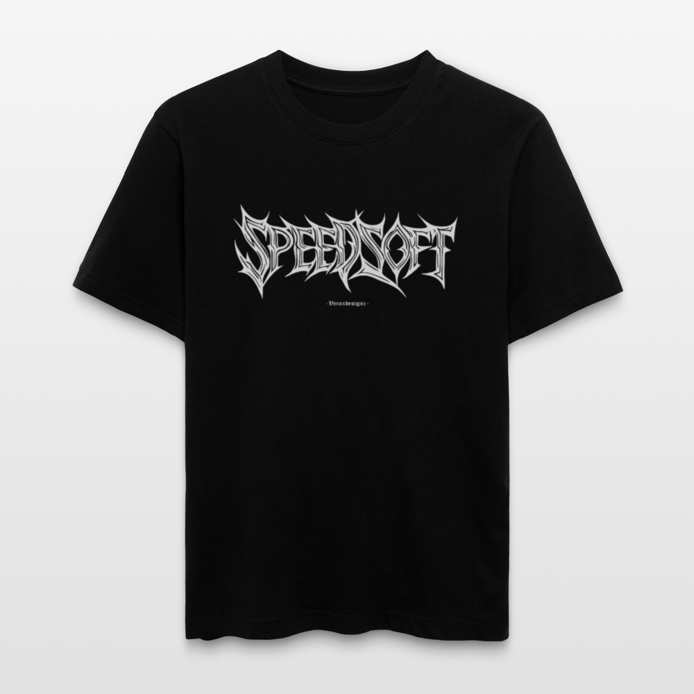 "SPEEDSOFT T-Shirt" - black speedsoft tshirt